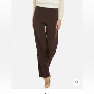 PENDLETON High-rise Trouser Straight Wool-Blend Pants. Size 14